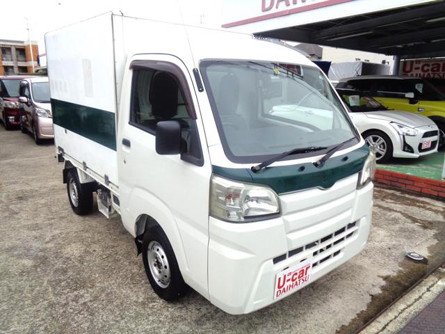 ハイゼットトラック 　ＦＲＰ中温冷凍車　片側スライドドア・デンソー製・－７℃設定・タイミングチェーン式エンジン・４ＡＴ・バックモニター・ラバーマット＋サイドバイザー・取扱説明書・スペアキー有・事業用登録可（8枚目）