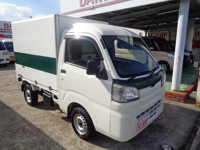 ハイゼットトラック 　ＦＲＰ中温冷凍車　片側スライドドア仕様・デンソー製・－７℃設定　・タイミングチェーン式エンジン・４ＡＴ・バックモニター・ドラレコ・ラバーマット＋サイドバイザー・取説・保証書・記録簿・法人１オーナー（8枚目）