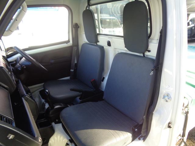 ハイゼットトラック スタンダード　タイミングチェーン式エンジン・４ＡＴ・パワステ・エアコン・ＡＢＳ・エアバッグ・純正ＣＤオーディオ・ＥＴＣ・３方開・荷台シートカバー・マット＋バイザー・取扱説明書・保証書・スペアキー有・車検２年受渡（13枚目）