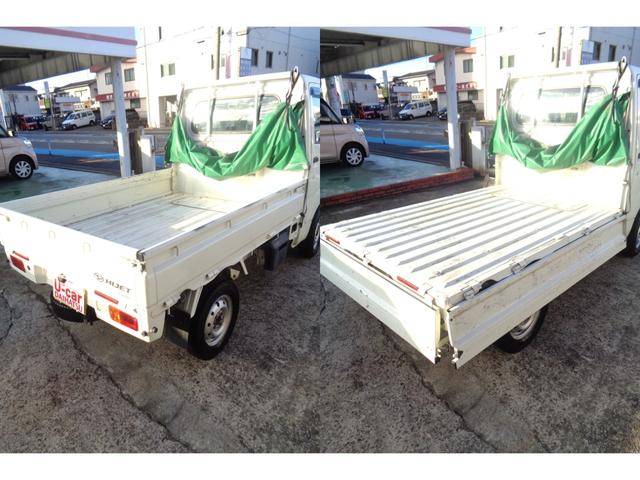 ハイゼットトラック スタンダード　タイミングチェーン式エンジン・４ＡＴ・パワステ・エアコン・ＡＢＳ・エアバッグ・純正ＣＤオーディオ・ＥＴＣ・３方開・荷台シートカバー・マット＋バイザー・取扱説明書・保証書・スペアキー有・車検２年受渡（23枚目）