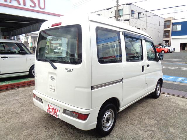 ハイゼットカーゴ スペシャル　ハイルーフ・タイミングチェーン式エンジン・パートタイム４ＷＤ・４ＡＴ・ＡＢＳ・アイドリングストップ・Ｗエアバッグ・パワーウィンドウ・取扱説明書・保証書・スペアキー有・事業用登録可（6枚目）