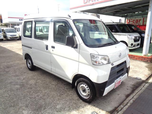 ハイゼットカーゴ スペシャル　ハイルーフ・タイミングチェーン式エンジン・パートタイム４ＷＤ・４ＡＴ・ＡＢＳ・アイドリングストップ・Ｗエアバッグ・パワーウィンドウ・取扱説明書・保証書・スペアキー有・事業用登録可（8枚目）