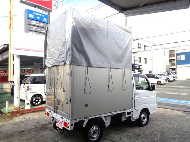 キャリイトラック KX 電動上下パネル幌(タケダボディー製)・パートタイム4WD・4AT・デュアルセンサーブレーキサポート・社外ナビTV・デジタルインナーミラー(バックカメラ付)・ドラレコ・ETC・オートLEDヘッドランプ(6枚目)
