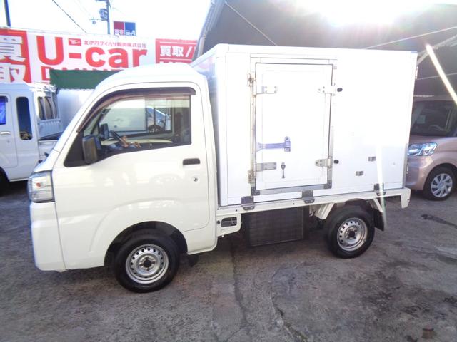 ハイゼットトラック 低温冷蔵冷凍車 東プレ製 -22℃設定・タイミングチェーン式エンジン・4AT・パートタイム4WD・ハイルーフ・ABS・Wエアバッグ・キーレス・パワーウィンドウ・樹脂製スノコ・事業用登録可(3枚目)