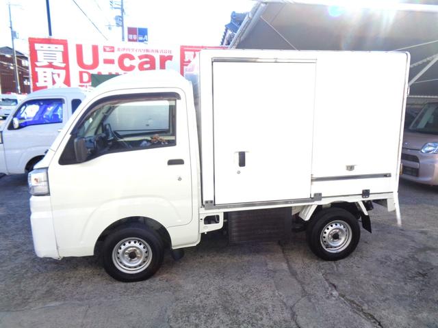 ハイゼットトラック デンソー製冷凍車・-7℃設定・冷蔵冷凍車・片側スライドドア・ハイルーフ・5MT・タイミングチェーン式エンジン・ABS・パワステ・Wエアバッグ・エアコン・事業用登録可(3枚目)