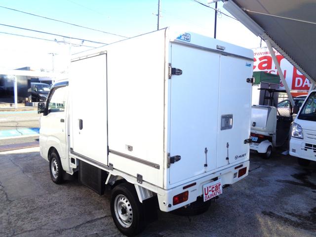 ハイゼットトラック デンソー製冷凍車・-7℃設定・冷蔵冷凍車・片側スライドドア・ハイルーフ・5MT・タイミングチェーン式エンジン・ABS・パワステ・Wエアバッグ・エアコン・事業用登録可(4枚目)