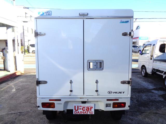 ハイゼットトラック デンソー製冷凍車・-7℃設定・冷蔵冷凍車・片側スライドドア・ハイルーフ・5MT・タイミングチェーン式エンジン・ABS・パワステ・Wエアバッグ・エアコン・事業用登録可(5枚目)