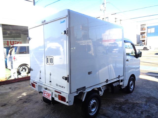 ハイゼットトラック デンソー製冷凍車・-7℃設定・冷蔵冷凍車・片側スライドドア・ハイルーフ・5MT・タイミングチェーン式エンジン・ABS・パワステ・Wエアバッグ・エアコン・事業用登録可(6枚目)