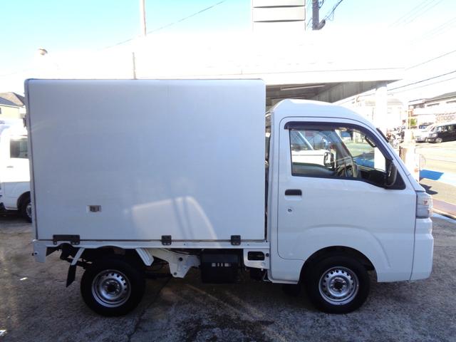 ハイゼットトラック デンソー製冷凍車・-7℃設定・冷蔵冷凍車・片側スライドドア・ハイルーフ・5MT・タイミングチェーン式エンジン・ABS・パワステ・Wエアバッグ・エアコン・事業用登録可(7枚目)