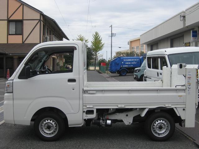 ハイゼットトラック 　新明和　垂直式テールリフト　パワーゲート　オートマ車　メモリーナビ　ＥＴＣ　エアコン　パワステ　１年保証付き（4枚目）