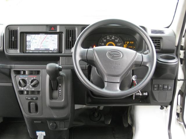 ハイゼットカーゴ DX SAIII メモリーナビ ETC PW キーレス Sアシスト付き(10枚目)