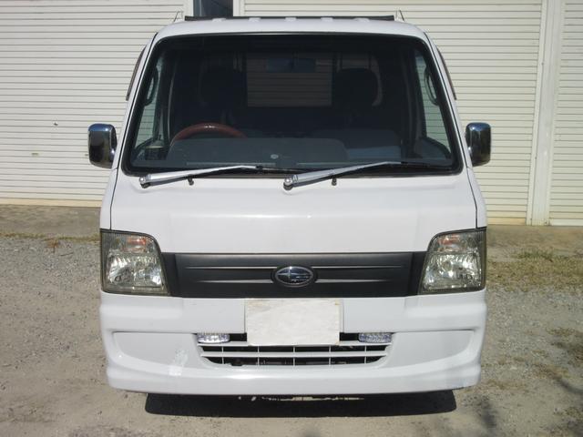 サンバートラック TB 検9年11月 5速ミッション エアコン パワステ エアバッグ 三方開(3枚目)