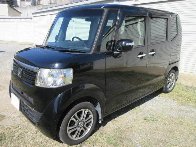 Ｎ－ＢＯＸ Ｇ　ＳＳパッケージ　検査８年１０月　純正ナビ・テレビ（フルセグ）・バックモニター　フル装備　スマートキー　純正アルミ　ＡＢＳ　両側パワースライドドア（2枚目）