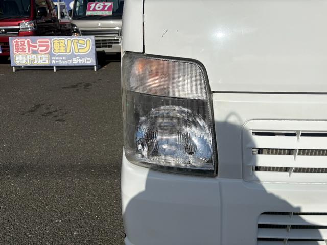 キャリイトラック 4WD 5速ミッション エアコン パワステ ヘッドライトレベライザー ゲートプロテクター(15枚目)