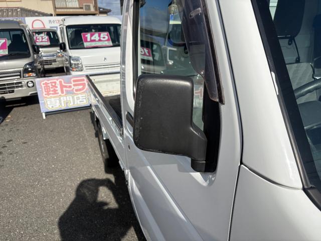 キャリイトラック 4WD 5速ミッション エアコン パワステ ヘッドライトレベライザー ゲートプロテクター(16枚目)