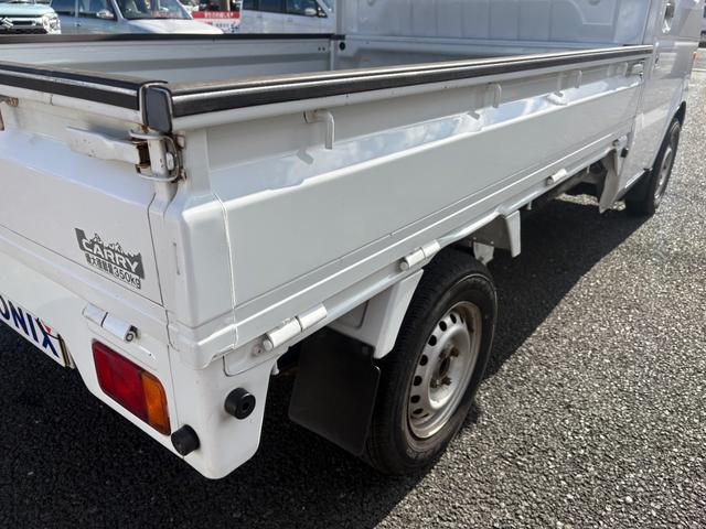 キャリイトラック 4WD 5速ミッション エアコン パワステ ヘッドライトレベライザー ゲートプロテクター(31枚目)