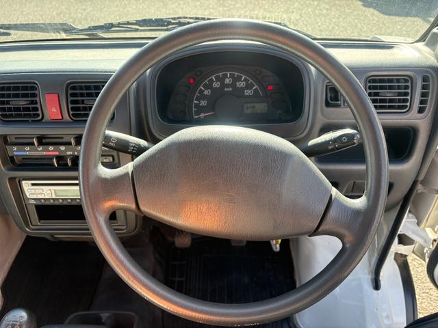 キャリイトラック 4WD 5速ミッション エアコン パワステ ヘッドライトレベライザー ゲートプロテクター(37枚目)