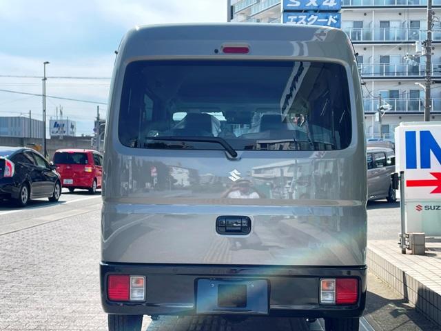 エブリイ Jリミテッド スズキセーフティサポート 専用LEDヘッドランプ 両側パワースライドドア 専用デカール スマートキープッシュスタート ドアミラーブラック塗装(6枚目)