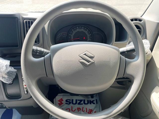 エブリイ Jリミテッド スズキセーフティサポート 専用LEDヘッドランプ 両側パワースライドドア 専用デカール スマートキープッシュスタート ドアミラーブラック塗装(9枚目)