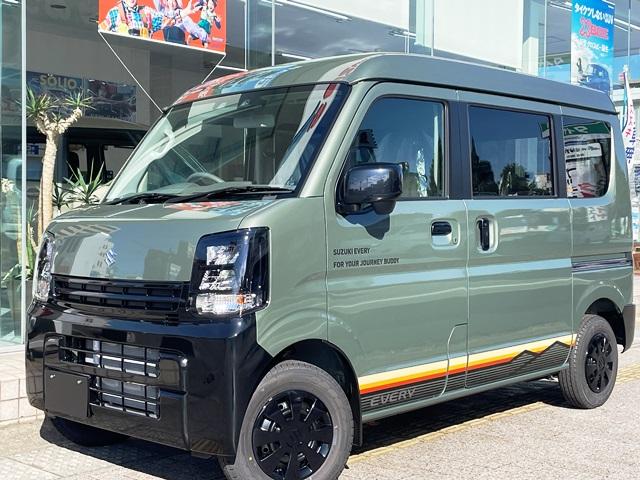 エブリイ Jリミテッド スズキセーフティサポート 両側パワースライドドア 専用LEDヘッドランプ スマートキープッシュスタート(4枚目)