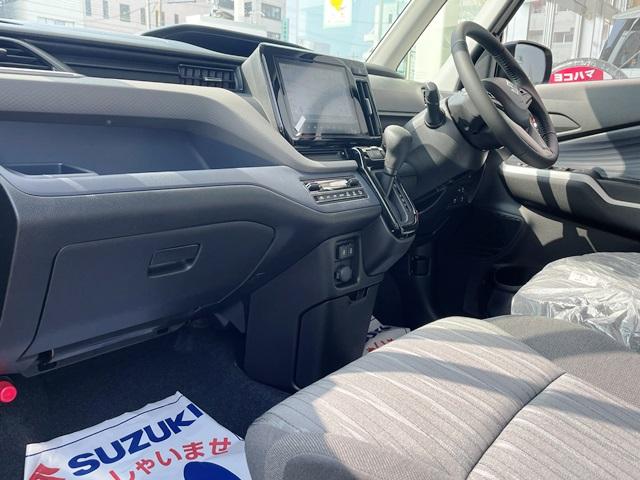 ソリオ ハイブリッドＭＺ　スズキコネクト通信対応９インチ全方位モニター付きナビ　両側パワースライドドア　電動パーキング　スズキセーフティサポート（13枚目）