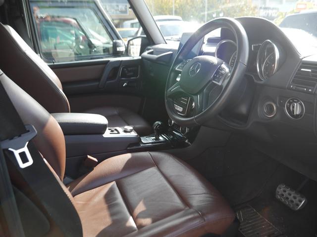 G350d ラグジュアリーP 茶革 SR ナビ Bカメラ(8枚目)