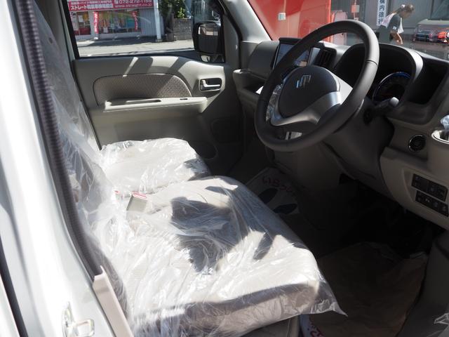 エブリイワゴン ＰＺターボスペシャル　ハイルーフ　６型　届出済未使用車　デュアルカメラブレーキ　ディスプレイオーディオ　Ｂカメラ　ＬＥＤヘッド　両側パワースライドドア　電動オートステップ　　ＥＴＣ　ドラレコ前後　純正マット　ドアバイザー（10枚目）