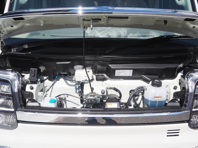 エブリイワゴン ＰＺターボスペシャル　ハイルーフ　６型　届出済未使用車　デュアルカメラブレーキ　ディスプレイオーディオ　Ｂカメラ　ＬＥＤヘッド　両側パワースライドドア　電動オートステップ　　ＥＴＣ　ドラレコ前後　純正マット　ドアバイザー（37枚目）