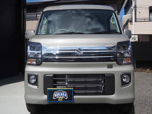 エブリイワゴン ＰＺターボスペシャル　ハイルーフ　６型　届出済未使用車　デュアルカメラブレーキ　ディスプレイオーディオ　Ｂカメラ　ＬＥＤヘッド　両側パワースライドドア　電動オートステップ　　ＥＴＣ　ドラレコ前後　３Ｄマット　シートカバー（2枚目）