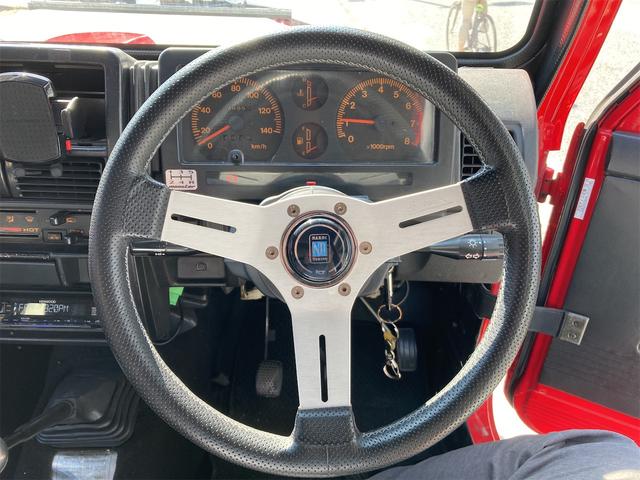 純正品】NARDI ステアリング 37φ レザー 3本スポークのウッド