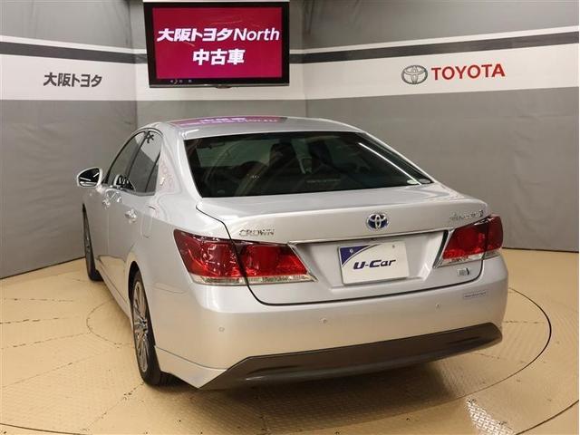 クラウンハイブリッド アスリートS フルセグ HDDナビ DVD再生 バックカメラ ETC HIDヘッドライト オートクルーズ シートヒーター スマートキー(4枚目)