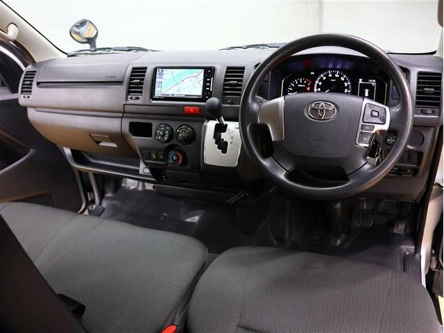 ハイエースバン DX GLパッケージ フルセグ メモリーナビ DVD再生 バックカメラ 衝突被害軽減システム ETC LEDヘッドランプ 乗車定員6人 車線逸脱装置 オートマチックハイビーム(5枚目)