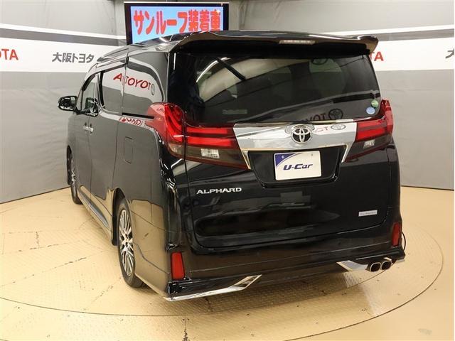 アルファード ２．５Ｓ　Ｃパッケージ　革シート　サンルーフ　フルセグ　メモリーナビ　ＤＶＤ再生　後席モニター　バックカメラ　ＥＴＣ　両側電動スライド　ＬＥＤヘッドランプ　乗車定員７人　３列シート（4枚目）