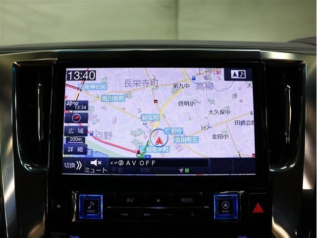 アルファード ２．５Ｓ　Ｃパッケージ　革シート　サンルーフ　フルセグ　メモリーナビ　ＤＶＤ再生　後席モニター　バックカメラ　ＥＴＣ　両側電動スライド　ＬＥＤヘッドランプ　乗車定員７人　３列シート（6枚目）