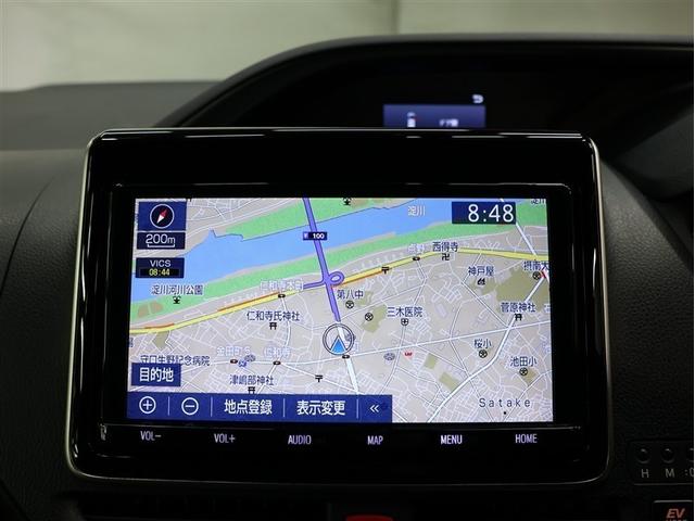 エスクァイア ハイブリッドＧｉプレミアムパッケジブラックテーラード　フルセグ　メモリーナビ　ＤＶＤ再生　後席モニター　バックカメラ　衝突被害軽減システム　ＥＴＣ　両側電動スライド　ＬＥＤヘッドランプ　乗車定員７人　３列シート　シートヒーター　ステアリングヒーター（7枚目）