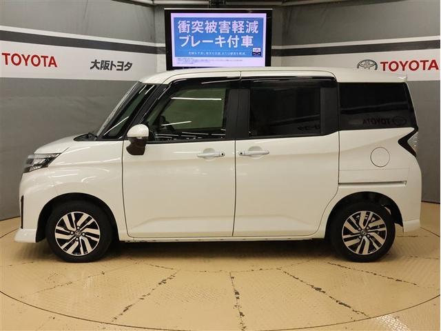 ルーミー カスタムＧ　フルセグ　メモリーナビ　ＤＶＤ再生　バックカメラ　衝突被害軽減システム　ＥＴＣ　両側電動スライド　ＬＥＤヘッドランプ　アイドリングストップ（3枚目）