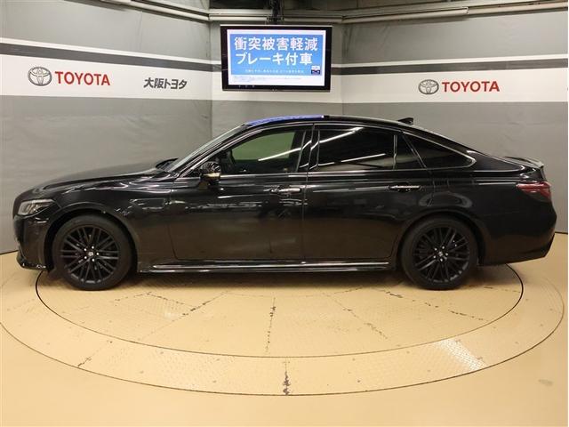 クラウンハイブリッド RS リミテッドII 革シート フルセグ メモリーナビ DVD再生 バックカメラ 衝突被害軽減システム ETC LEDヘッドランプ 車線逸脱装置 オートマチックハイビーム(3枚目)