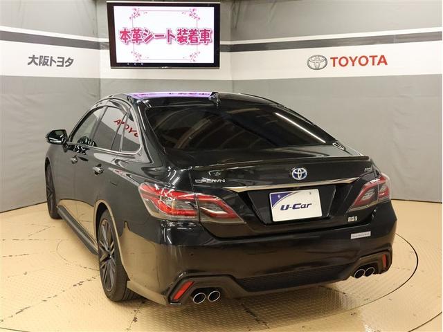 クラウンハイブリッド RS リミテッドII 革シート フルセグ メモリーナビ DVD再生 バックカメラ 衝突被害軽減システム ETC LEDヘッドランプ 車線逸脱装置 オートマチックハイビーム(4枚目)