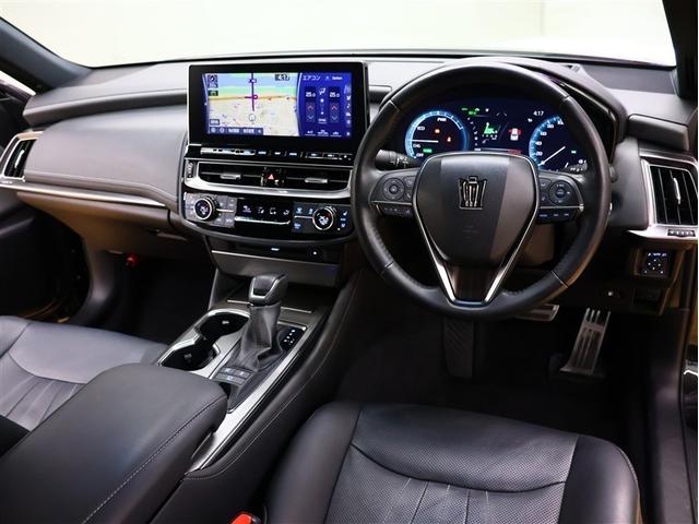 クラウンハイブリッド RS リミテッドII 革シート フルセグ メモリーナビ DVD再生 バックカメラ 衝突被害軽減システム ETC LEDヘッドランプ 車線逸脱装置 オートマチックハイビーム(5枚目)