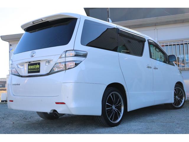 ヴェルファイア 2.4Z プラチナムセレクション サンルーフ Rモニター 社外19AW 両側パワースライドドア パワーバックドア 純正ナビ TV Bカメラ ETC AUTOライト ステアリングリモコン パーキングソナー フォグ ドアバイザー Pガラス(2枚目)