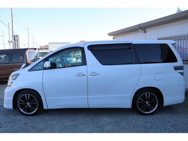 ヴェルファイア 2.4Z プラチナムセレクション サンルーフ Rモニター 社外19AW 両側パワースライドドア パワーバックドア 純正ナビ TV Bカメラ ETC AUTOライト ステアリングリモコン パーキングソナー フォグ ドアバイザー Pガラス(4枚目)