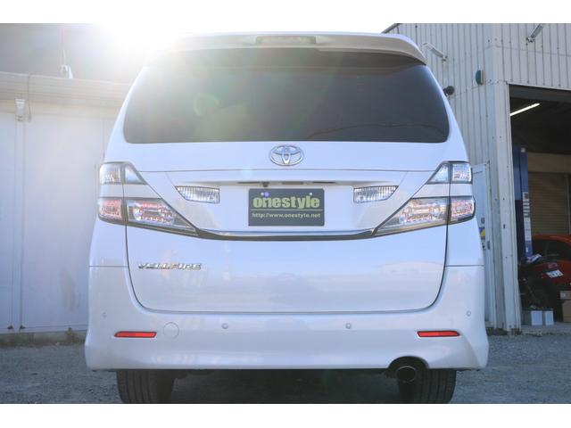 ヴェルファイア 2.4Z プラチナムセレクション サンルーフ Rモニター 社外19AW 両側パワースライドドア パワーバックドア 純正ナビ TV Bカメラ ETC AUTOライト ステアリングリモコン パーキングソナー フォグ ドアバイザー Pガラス(11枚目)