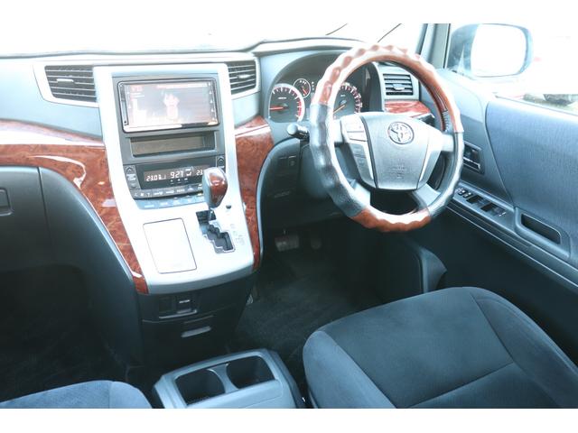 ヴェルファイア 2.4Z プラチナムセレクション サンルーフ Rモニター 社外19AW 両側パワースライドドア パワーバックドア 純正ナビ TV Bカメラ ETC AUTOライト ステアリングリモコン パーキングソナー フォグ ドアバイザー Pガラス(22枚目)