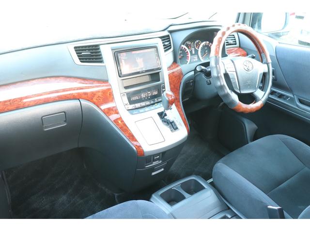 ヴェルファイア 2.4Z プラチナムセレクション サンルーフ Rモニター 社外19AW 両側パワースライドドア パワーバックドア 純正ナビ TV Bカメラ ETC AUTOライト ステアリングリモコン パーキングソナー フォグ ドアバイザー Pガラス(24枚目)