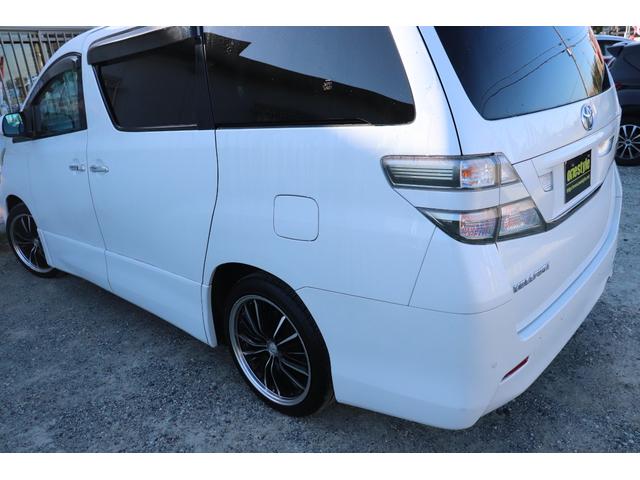 ヴェルファイア 2.4Z プラチナムセレクション サンルーフ Rモニター 社外19AW 両側パワースライドドア パワーバックドア 純正ナビ TV Bカメラ ETC AUTOライト ステアリングリモコン パーキングソナー フォグ ドアバイザー Pガラス(28枚目)