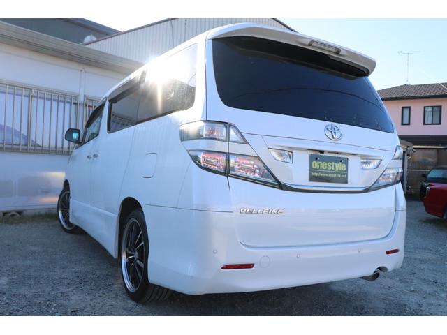 ヴェルファイア 2.4Z プラチナムセレクション サンルーフ Rモニター 社外19AW 両側パワースライドドア パワーバックドア 純正ナビ TV Bカメラ ETC AUTOライト ステアリングリモコン パーキングソナー フォグ ドアバイザー Pガラス(37枚目)