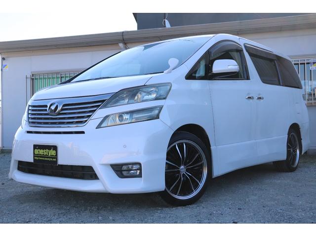 ヴェルファイア 2.4Z プラチナムセレクション サンルーフ Rモニター 社外19AW 両側パワースライドドア パワーバックドア 純正ナビ TV Bカメラ ETC AUTOライト ステアリングリモコン パーキングソナー フォグ ドアバイザー Pガラス(39枚目)