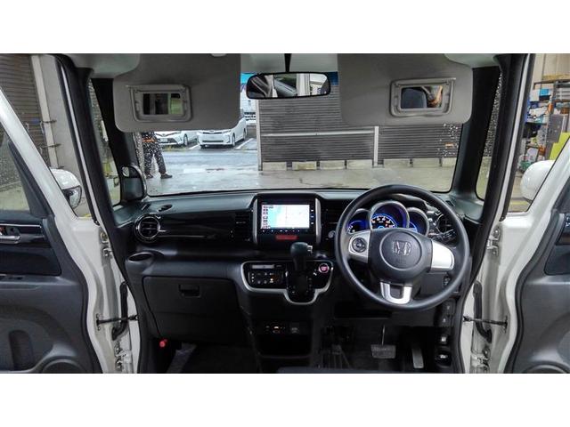 Ｎ－ＢＯＸカスタム Ｇ・Ｌパッケージ　アイドリングストップ車　ナビ・ＴＶ　フルフラットシート　スマキ－　フロントベンチシート　地デジＴＶ　パワーウィンドウ　盗難防止システム　オートエアコン　パワステ　ＤＶＤ再生可　キーレスエントリー（11枚目）