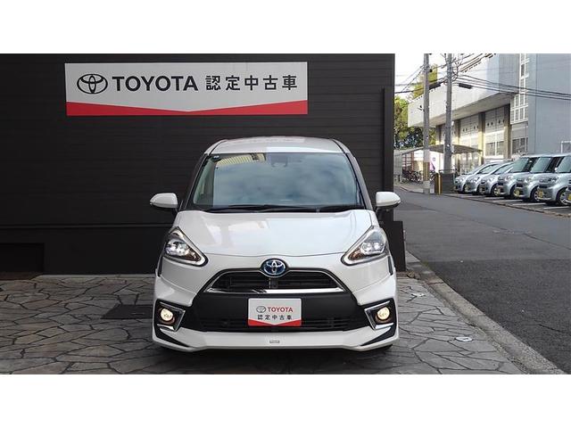 シエンタ ハイブリッドG クエロ 盗難防止 エアロ 横滑り防止 ワンセグテレビ LEDライト ドライブレコーダー スマートキー ETC 1オーナー オ-トエアコン AUX メモリ-ナビ エアバッグ 3列シート アイドリングストップ(3枚目)