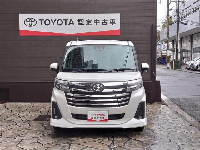 ルーミー カスタムＧ　アイドリング　両側電動ＳＤ　ＬＥＤヘット　バックビューモニター　衝突回避ブレーキ　フルフラット　スマートキー　メモリナビ　ワンセグＴＶ　クルーズコントロール　ＥＴＣ　ドライブレコーダー　１オーナー（3枚目）